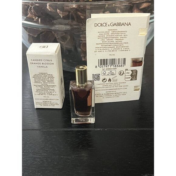 Dolce & Gabbana Devotion Eau De Parfum 0.17 oz MINI & 0.05 oz Sample on Card - Picture 5 of 5
